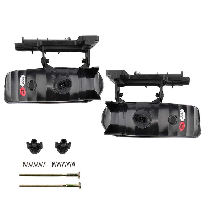 MAYASAF Clear Lens Fog Light Pair of Bumper Fog Lamp Assembly Compatible for 1999 2000 2001 2002 Silverado 1500/2500/3500, 2000-2006 Suburban Tahoe Exclude Z71 - Image 5